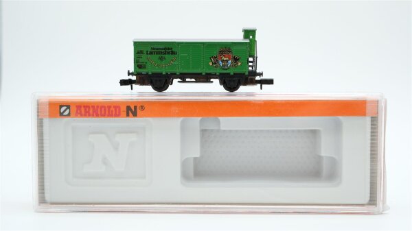 Arnold N 4266 Gedeckter Güterw. Neumarkter Lammsbräu G 10 DB