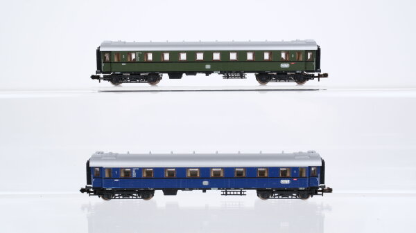 Minitrix N Konvolut Schnellzugwagen 1./2. Kl. DB