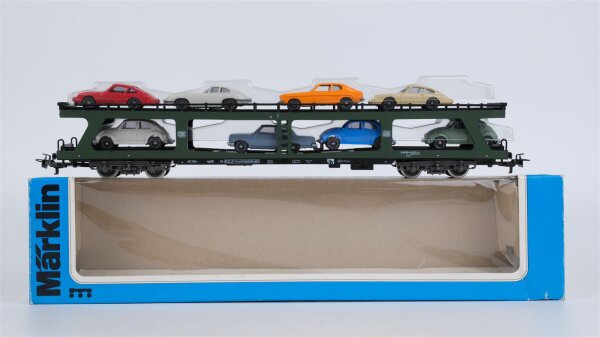 Märklin H0 4074 Reisezug-Autotransportwagen DB