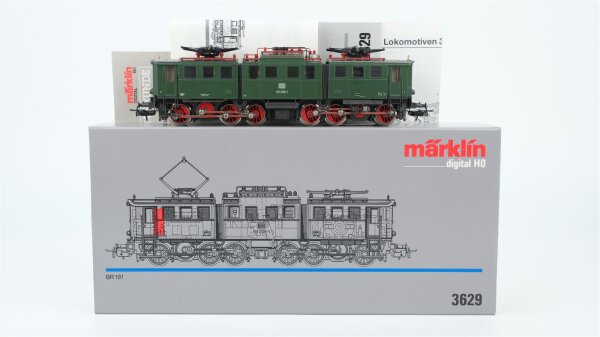 Märklin H0 3629 E-Lok BR 191 099-1 DB Wechselstrom Digital (vermutlich verharzt)