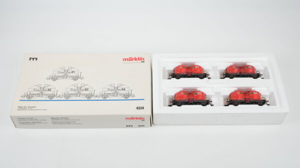 Märklin H0 4514 Wagen-Set "Silowagen"