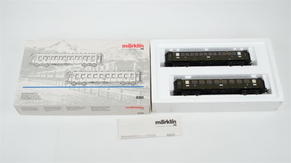 Märklin H0 4261 Schnellzugwagen-Set Gruppenverwaltung Bayern DRG