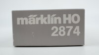 Märklin H0 2874 Güterzug BR E63 mit Behälterwagen DB Wechselstrom (vermutlich verharzt)