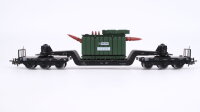 Märklin H0 4617 Tiefladewagen mit Trafo-Union DB