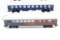 Märklin H0 Konvolut Schnellzugwagen 1. Kl. mit einem Speiseabteil DB