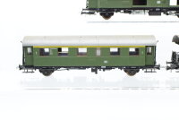 Roco H0 Konvolut Donnerbüchse 1./2. Kl. Umbauwagen 1. Kl. Gepäckwagen DB (Türen fehlen)