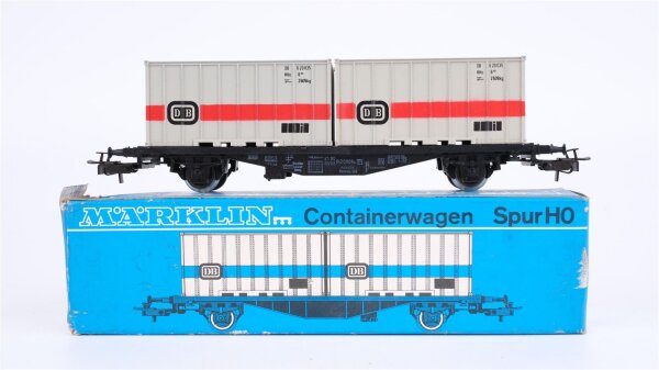 Märklin H0 4664 Containerwagen Deutsche Bundesbahn DB