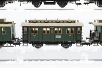 Fleischmann H0 Konvolut Donnerbüchsen Umbauwagen 2./3. Kl. Postwagen DR
