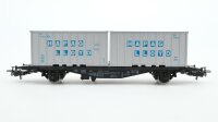 Märklin H0 4659 Behälter-Tragwagen (Containerwagen, Hapag Lloyd)  Typ Berlin  Lgjs 598 der DB