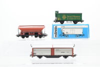Märklin H0 Konvolut gedeckter Güterwagen...