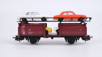 Märklin H0 4613 Autotransportwagen mit Pkw  Off 52  Laaes 541 der DB