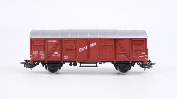 Märklin H0 4637 Gedeckter Güterwagen (Kühlwagen Bananen) Tnomehs 59 der DB