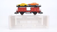 Fleischmann N 8225K Autotransportwagen, Ladung: 4 PKW...