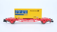 Fleischmann N 824204 Container-Tragwagen "Alle Wege.." DB