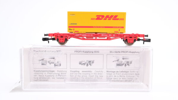 Fleischmann N 824207 Container-Tragwagen ´DHL´ DB