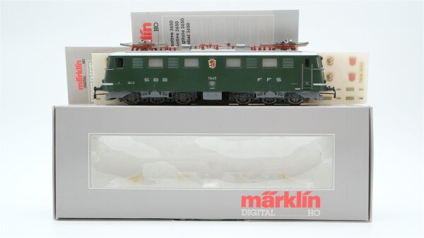 Märklin H0 3650 Elektrische Lokomotive Serie Ae 6/6 der SBB Wechselstrom Digital (vermutlich verharzt)