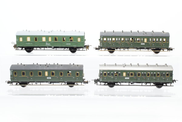 Trix H0 Konvolut Abteilwagen 2./3. Kl. Schlafwagen DB u.a.
