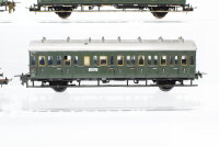 Trix H0 Konvolut Abteilwagen 2./3. Kl. Schlafwagen DB u.a.