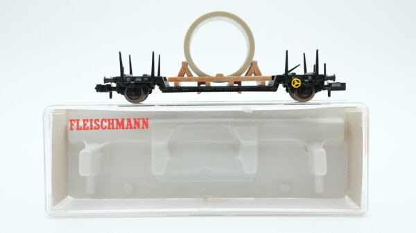 Fleischmann N 8217 Schwerlastwagen, Ladung: Betonröhre Uis 632 DB