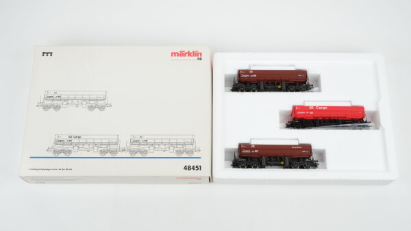Märklin H0 48451 3 Schüttgut-Kippwagen Fans 126 der DB AG