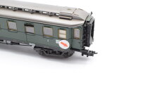 Fleischmann H0 Konvolut Abteilwagen 1./2./3. Kl. Postwagen DR u.a. (Dach lose, Kupplung fehlt)