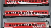 Märklin H0 4393 Wagen-Set S-Bahn "Coca Cola" der DB Wechselstrom (Abbruch Puffer)