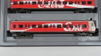 Märklin H0 4393 Wagen-Set S-Bahn "Coca Cola" der DB Wechselstrom (Abbruch Puffer)