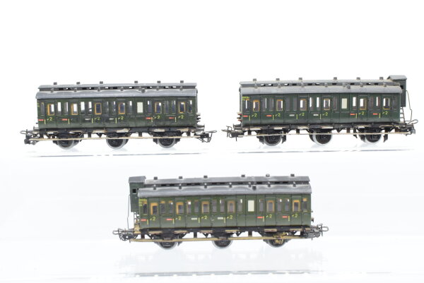 Märklin H0 Konvolut Abteilwagen 2. Kl. (Federn fehlen)