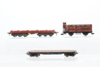 Fleischmann H0 Konvolut Tiertransportwagen...