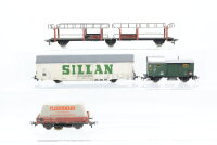 Fleischmann H0 Konvolut Autotransportwagen...