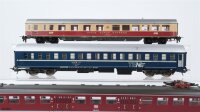 Lima u.a. H0 Konvolut Steuerwagen Abteilwagen mit Salonabteil 1. Kl. "TEE" Schlafwagen "TEN" DB u.a.