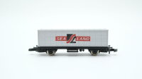 Märklin Z 8616 Behälter-Tragwagen mit Container...