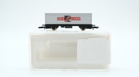 Märklin Z 8616 Behälter-Tragwagen mit Container...
