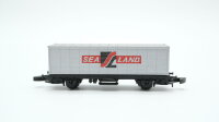 Märklin Z 8616 Behälter-Tragwagen mit Container...