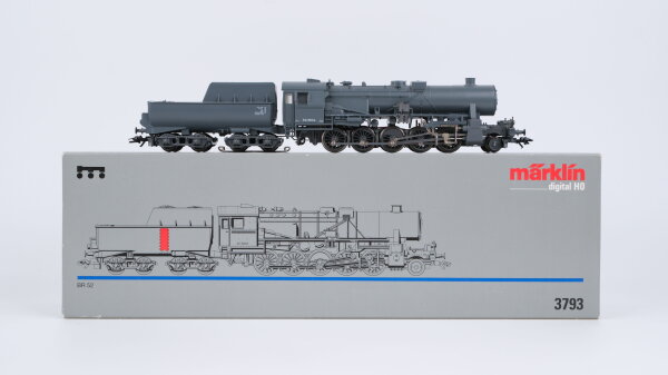 Märklin H0 3793 Dampflok BR 52 3604 Wechselstrom Digital (vermutlich verharzt)