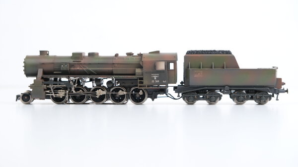 Liliput H0 852 Dampflok mit Tender BR 52 369 DR Wechselstrom Analog (Abbrüche)