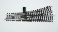 Märklin H0 2265 K-Gleis Weiche links (2x) handbedient 168,9mm, R=424,6mm, 22,5° NEU OVP