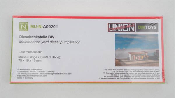 DM-Toys N MU-N-A00201 Dieseltankstelle Bahnbetriebswerk