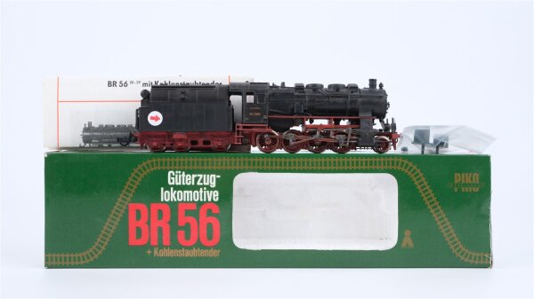 Piko H0 190/29 Dampflok mit Tender BR 56 2906 DR Gleichstrom Analog