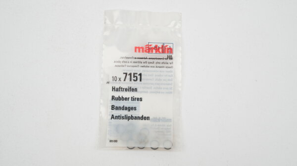 Märklin H0 7151 Haftreifen 10 Stück