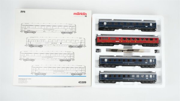 Märklin H0 43209 Schnellzugwagen-Set "Loreley" DB