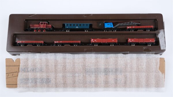 Märklin Z  Gleisbauzug mit D-Lok BR V60 107 DB