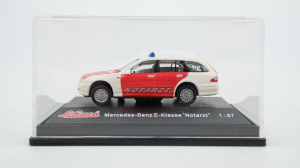 Schuco H0 Mercedes Benz E-Klasse "Notarzt", 1:87