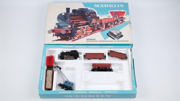 Märklin H0 2963 Set Güterzug mit Dampflok BR 89 006 Wechselstrom Analog (unvollständig)