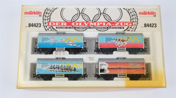 Märklin H0 84423 Güterwagen-Set "Der Olympia-Zug"
