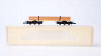 Märklin Z 8619 Langholz-Rungenwagen (Zweiteilig) der DB