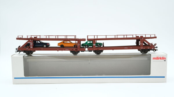 Märklin H0 4712 Autotransportwagen Laaeks 553 DB