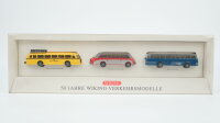 Wiking H0 3-Bus-Set, "50 Jahre...