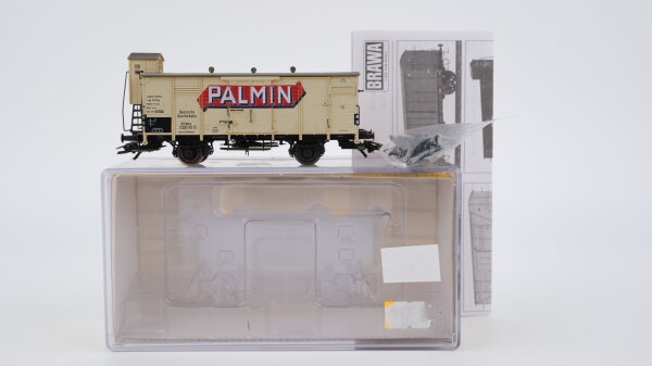 Brawa H0 48248 gedeckter Güterwagen Palmin DRG