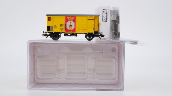 Brawa H0 47831 gedeckter Güterwagen MAGGI SBB-CFF